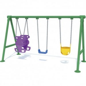 Columpio Triple para 4 niños