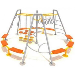 Escalador Acero Isla