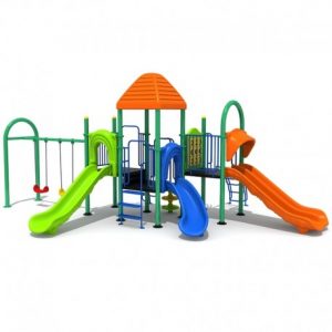 Estación de juegos Plaza multiple Espiral Columpios