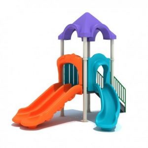 Estación de juegos Plaza Triple Tobogán